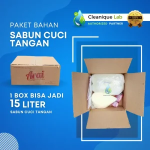 Sabun Cuci Tangan Cair  Paket Bahan Arai 1 Kg Jadi 15 Liter