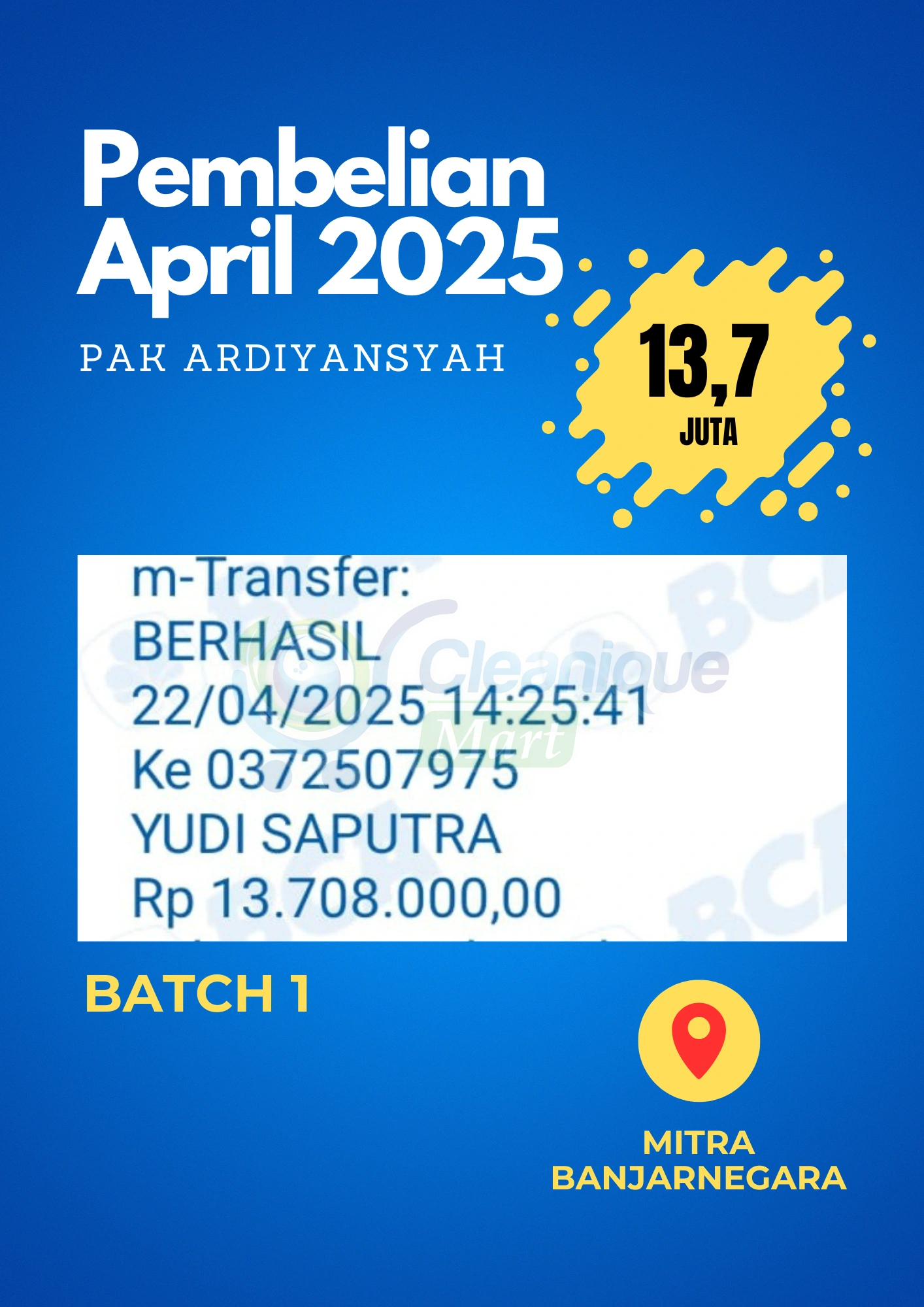 Pak Ardiyansyah 1 April Banjarnegara