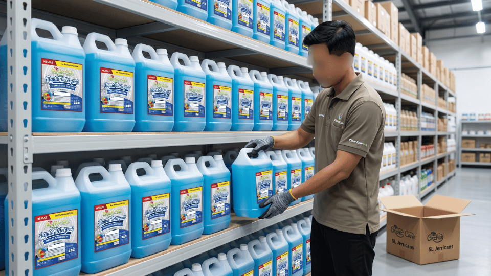 Cara Menyimpan Stok Sabun Jerigen Kualitas Tetap Prima