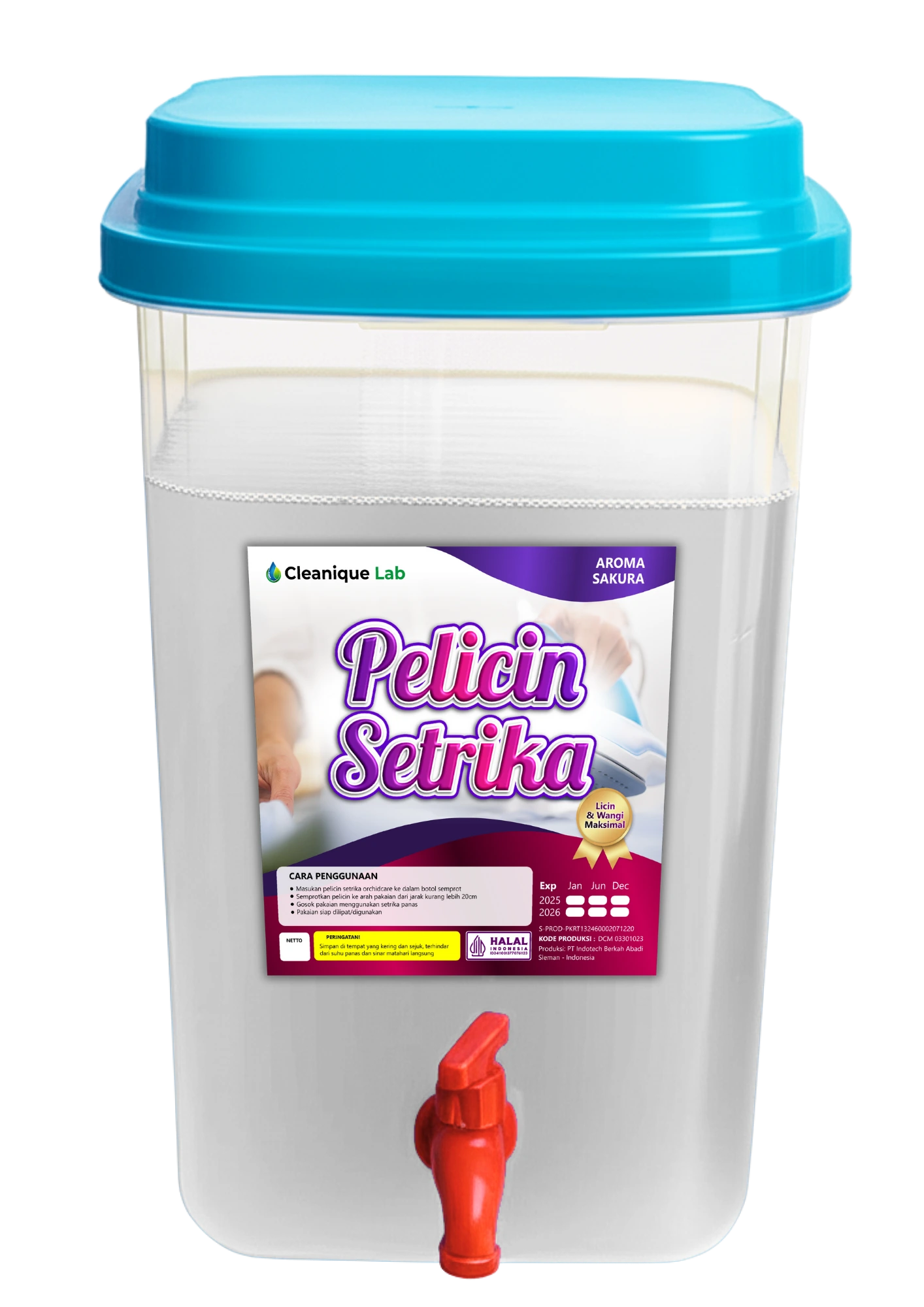 Pelicin Setrika Cleanique Mart