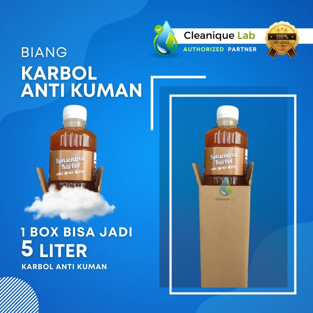 Biang Karbol Wangi Sereh Pinus Cemara, Solusi Hemat & Efektif Jadi 5 Liter